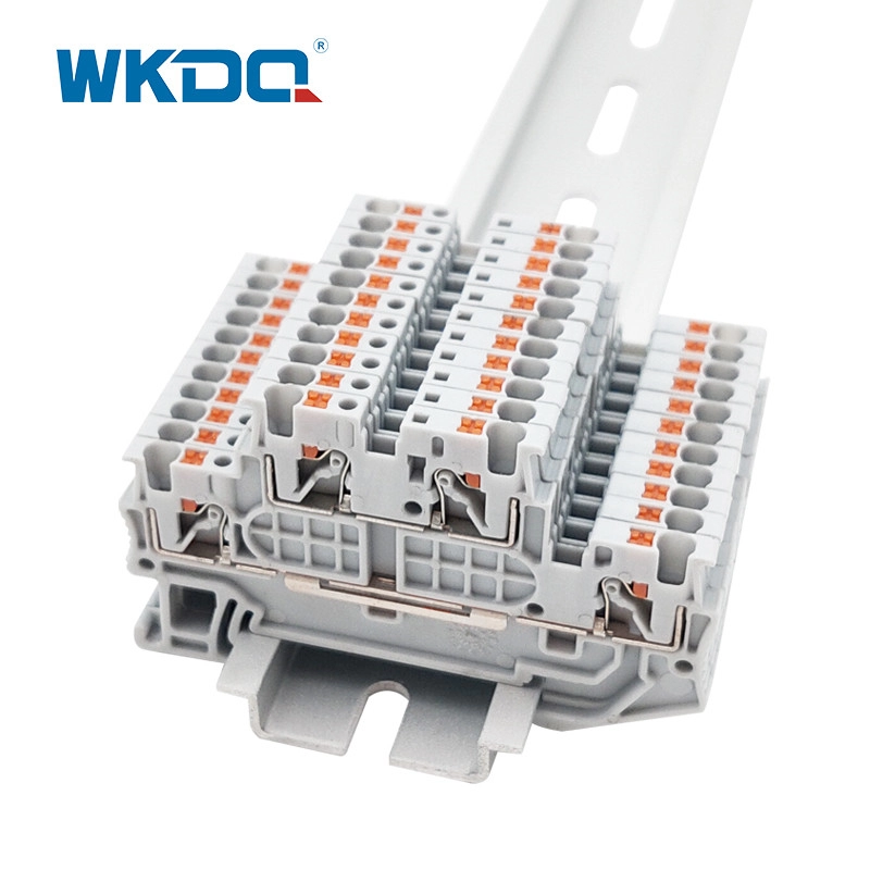 Double Level Push In Terminal Block