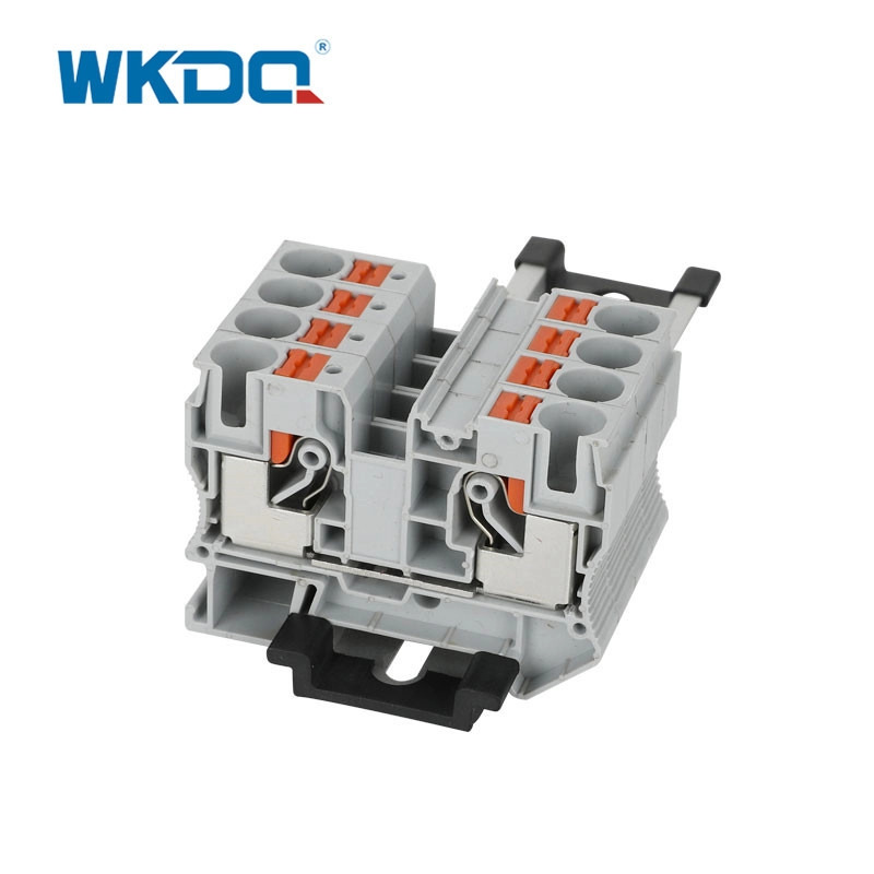 JPT 10 Terminal Block Push In Connecting Din Rail Mounted 10 Mm