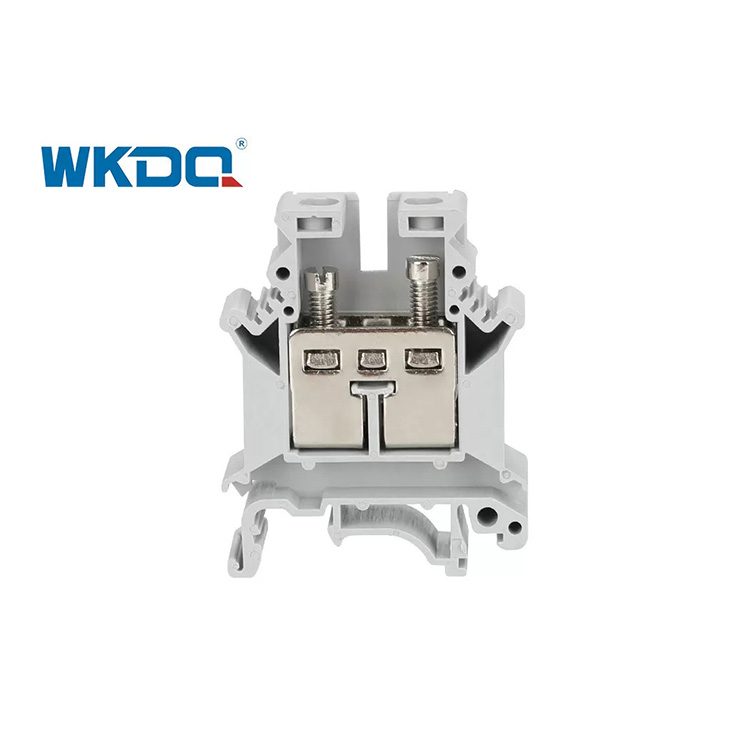 JUIK16 Electrical Terminal Block CE Certificate Grey Color 800V_101A High Flexibility