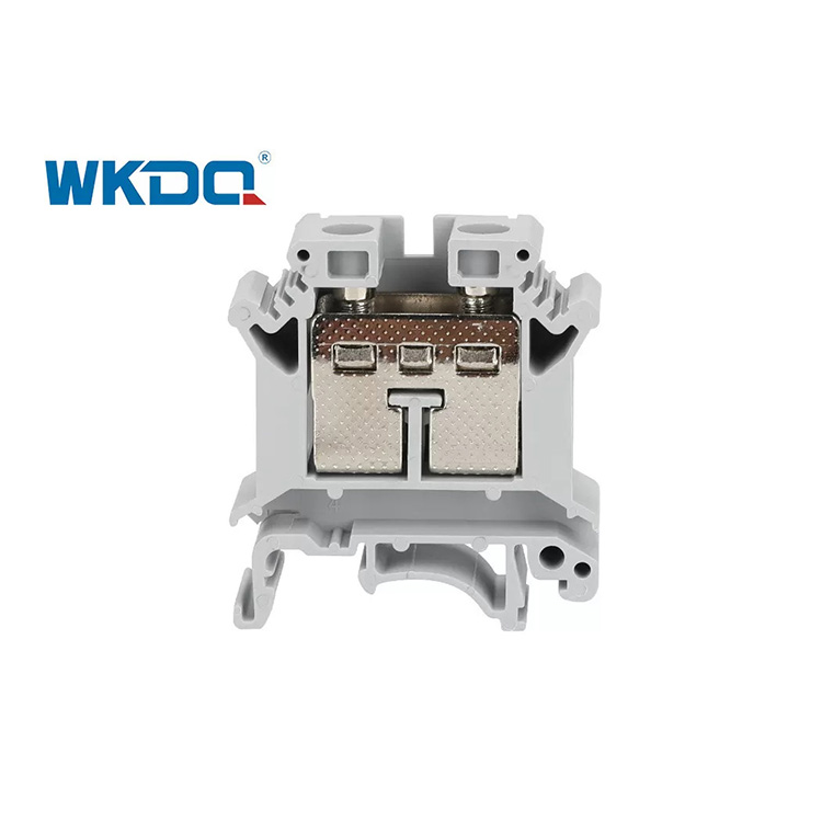 JUK 25 Electrical Terminal Block , Screw Clamp Component Terminal Block Easy To Combine