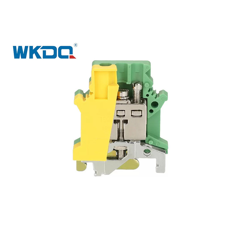 JUSLKG 16N Insulation Copper Ground Terminal Block , Electrical Wire Connectors High Safety