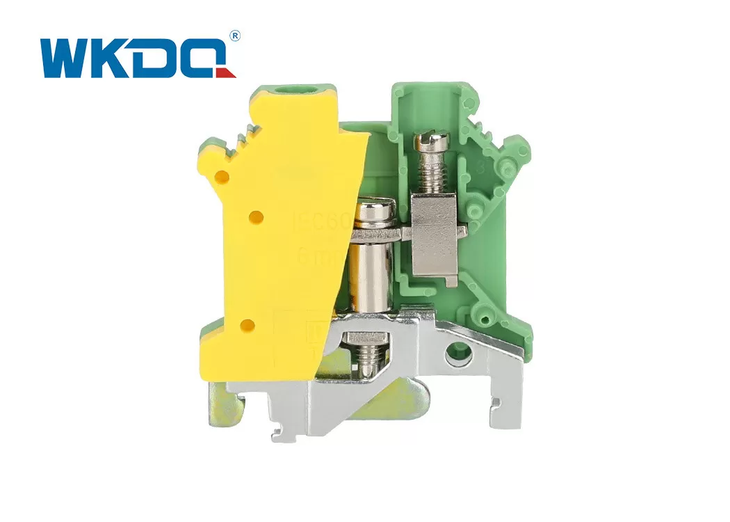 Screw Clamp Terminal Block Grounding