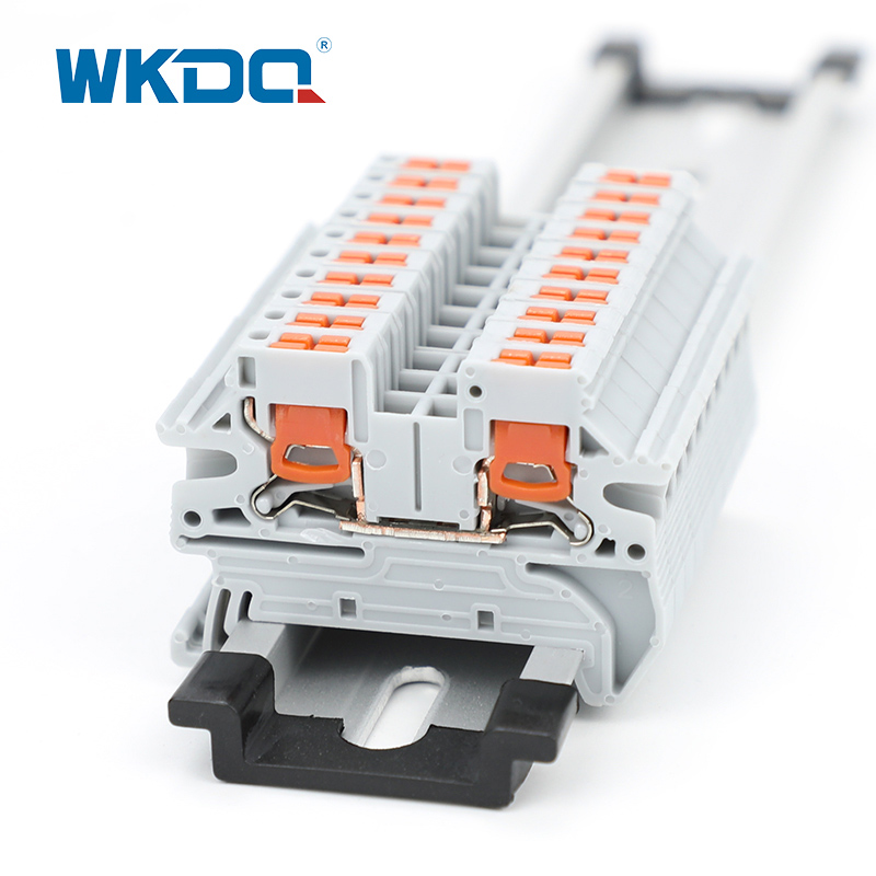 Push In Din Rail Mounted Terminal