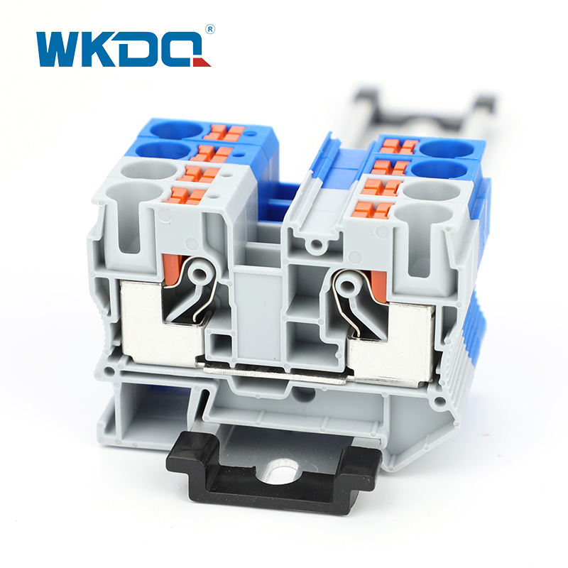 Pushi In Terminal Block DIN Rail