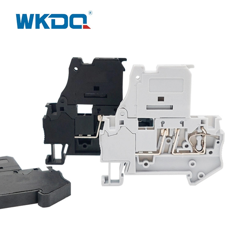 ST4 - HESI Fuse Spring Terminal Block Cage Connector Din Rail Mounted