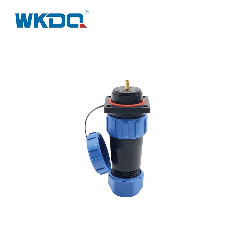 Threaded Plug Socket Waterproof Connector