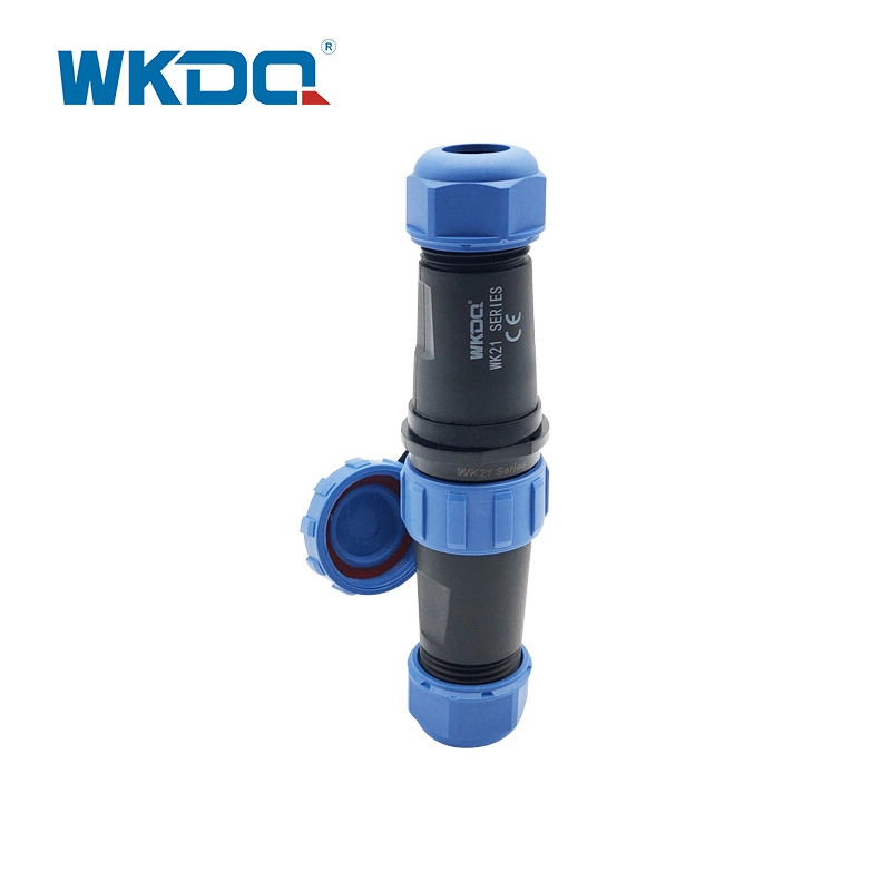 Threaded Sp Series Waterproof Connector Wk21 Docking Circular Pin Plug And Socket